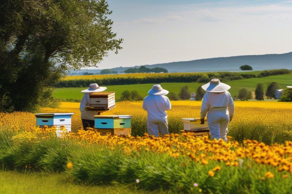 icar-team-reviews-key-apiculture-project-at-pau-in